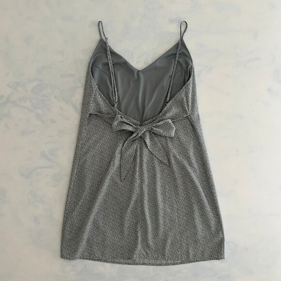 Forever 21 Blue Tie Back Spaghetti Strap Sundress - Picture 2 of 8